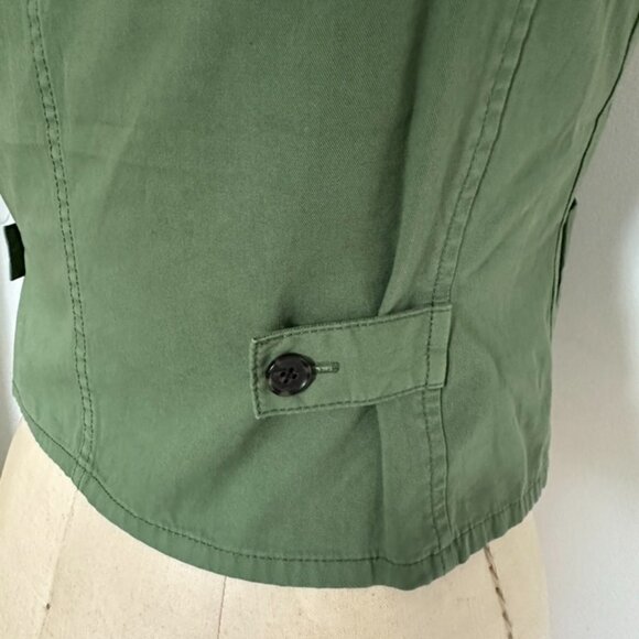 Jcrew Green Vest Size 4 - Picture 7 of 9